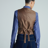 Gilet Busan Terciopelo Beige
