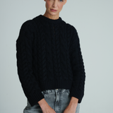 Sweater Aspen Alpaca Negra