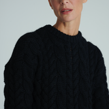 Sweater Aspen Alpaca Negra