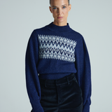 Sweater Amalia Alpaca Azul
