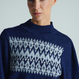 Sweater Amalia Alpaca Azul