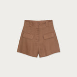 Short Natalie Lino Camel