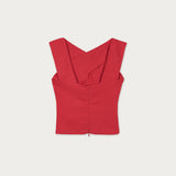 Blusa York Lino Rojo