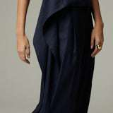 Top Toledo Lino Azul