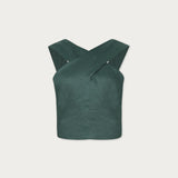 Blusa York Lino Verde