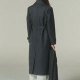Trench Lana Gris