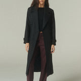 Trench Lana Negra