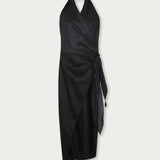 Vestido Mallorca Lino Negro