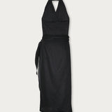 Vestido Mallorca Lino Negro