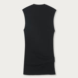Vestido Ana Algodón Negro