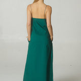 Vestido Sun Popelina Verde