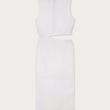 Vestido Córcega Lino Blanco