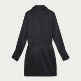 Vestido Palermo Seda Negro