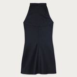Vestido Verbier Lino Azul