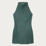 Vestido Verbier Lino Verde