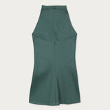 Vestido Verbier Lino Verde