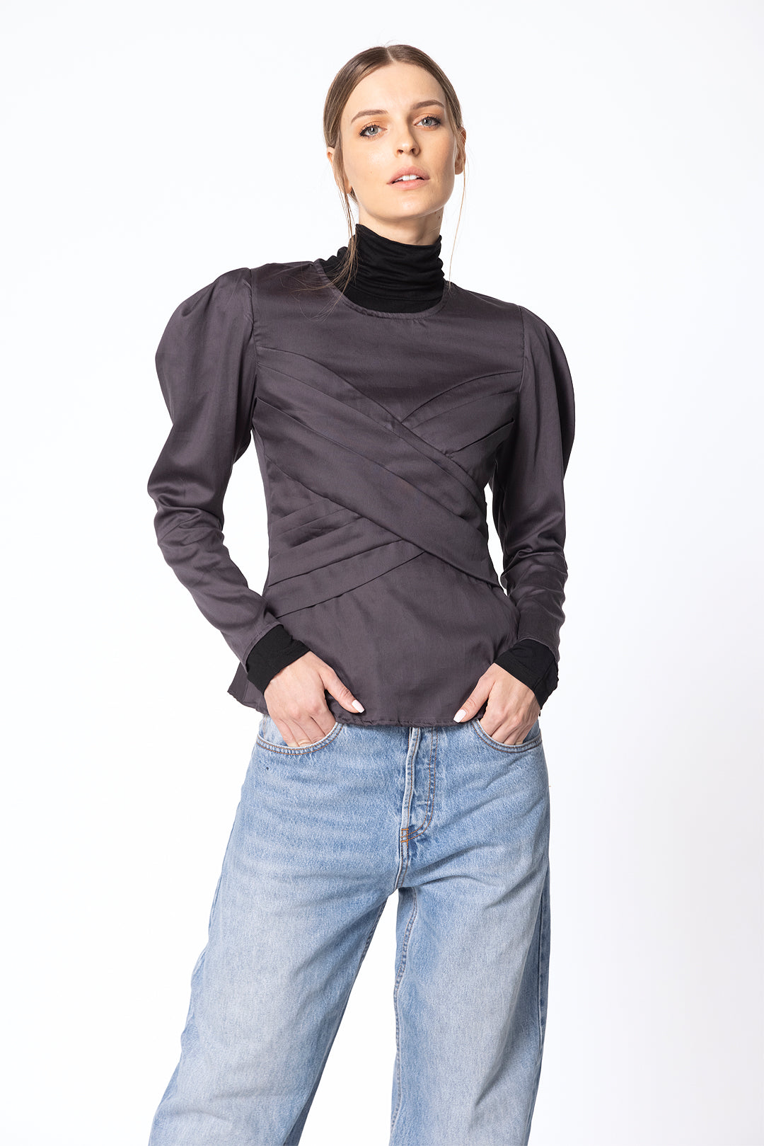 Blusa Glam Grafito